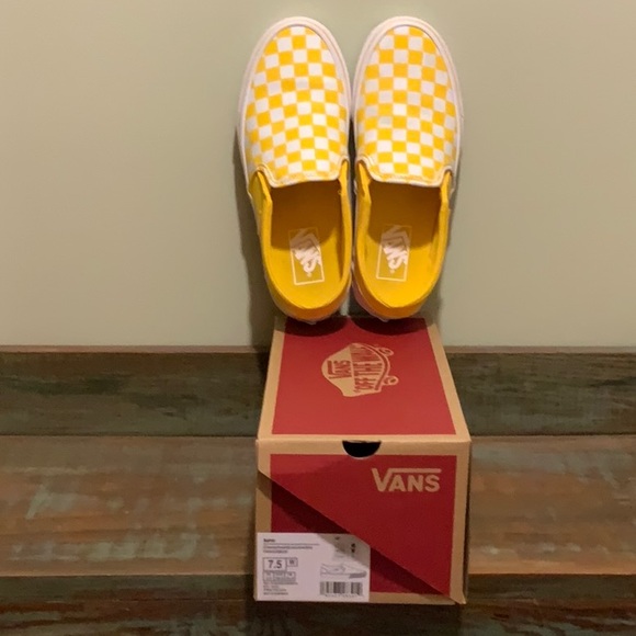 Vans Shoes - Womens Yellow Vans